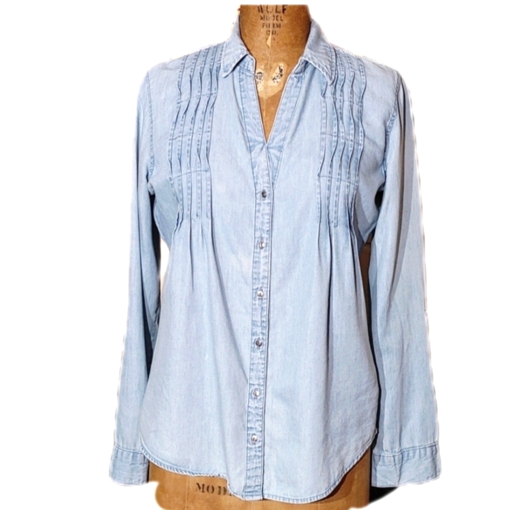 Denim Vintage America blouse top